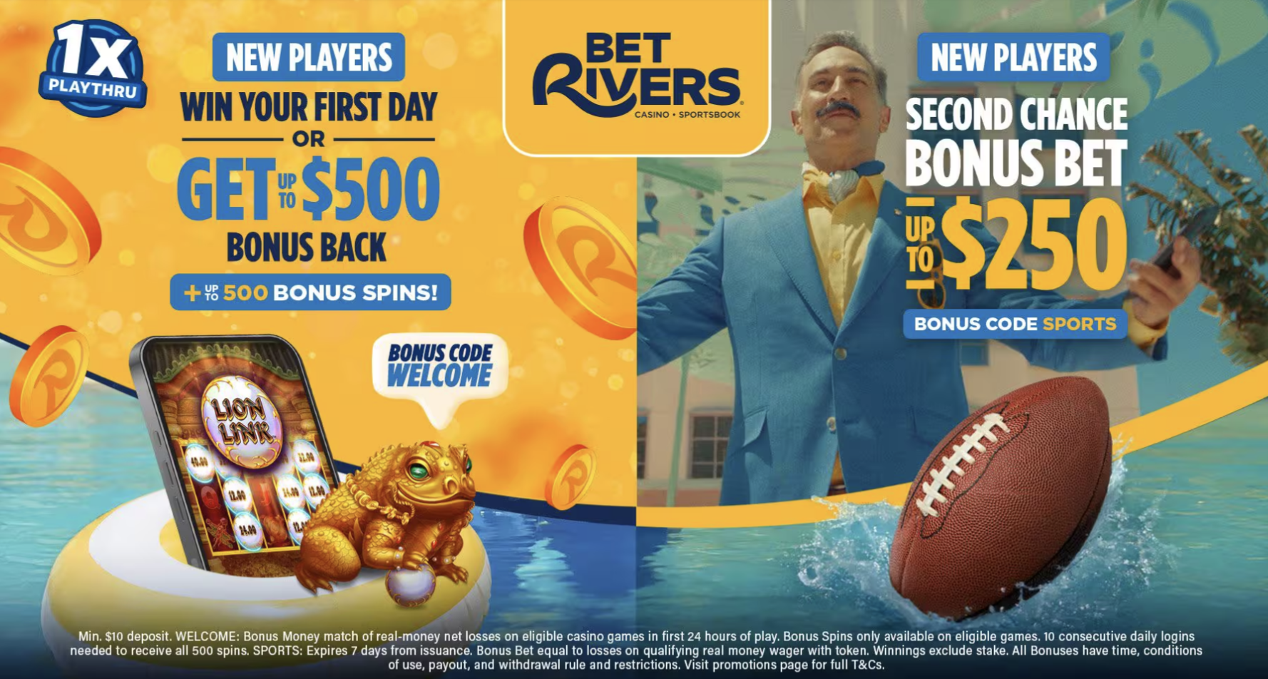 BetRiver cashback